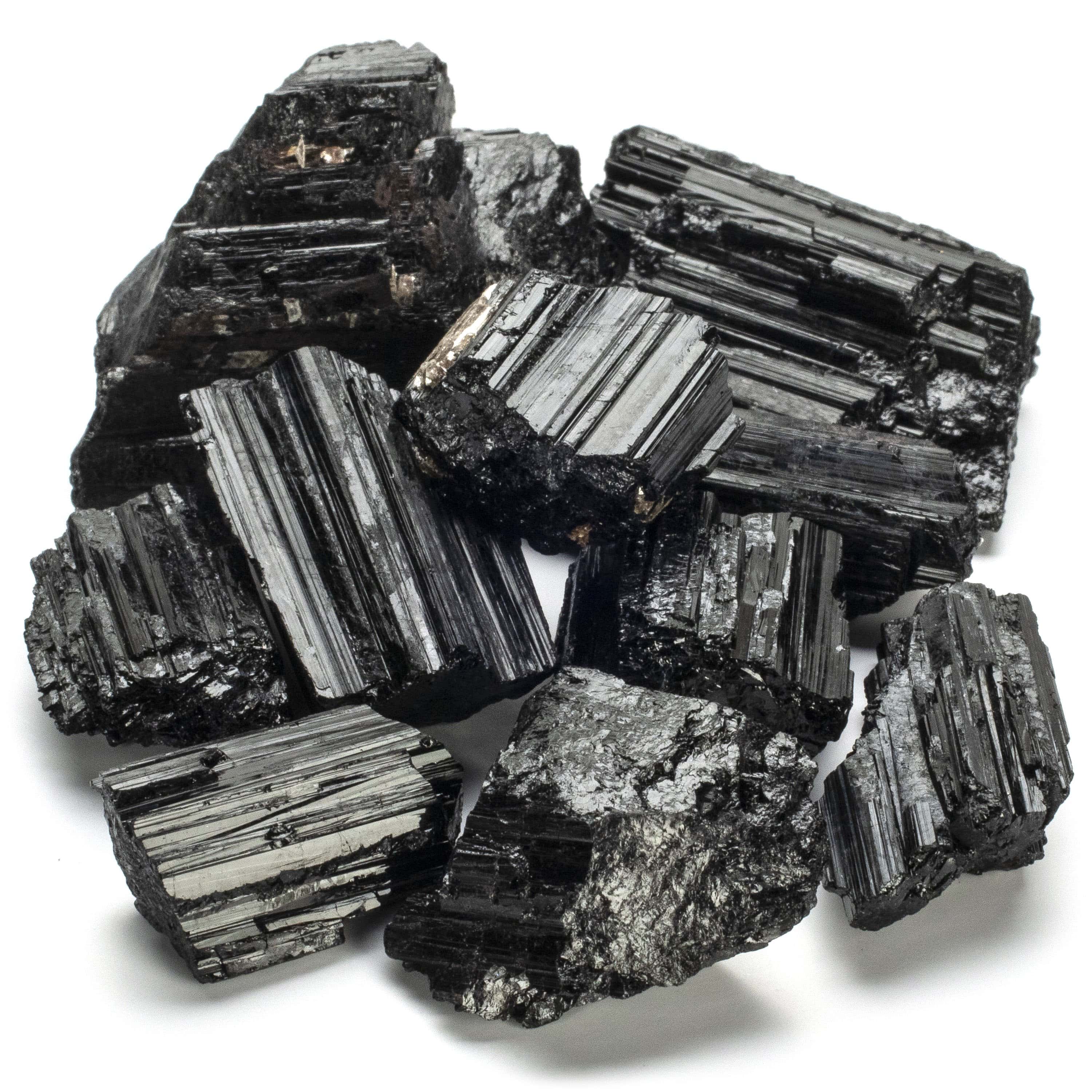 Rough-Black Tourmaline (AA) - 1KG (15-20pc) Rough-Black Tourmaline (AA) - 1KG (15-20pc)